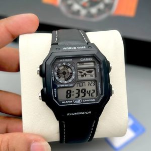 CASIO AE FULL BLACK WATCH